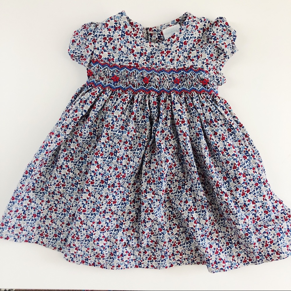Edgehill Collection Tiny Flowers Dress 6M